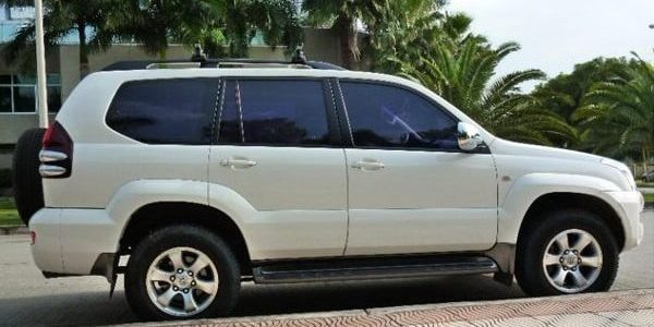 Toyota Prado car hire Rwanda